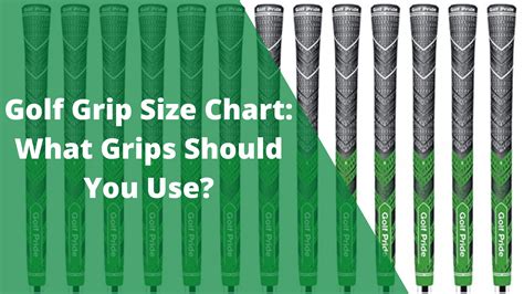 golf grip rating chart.